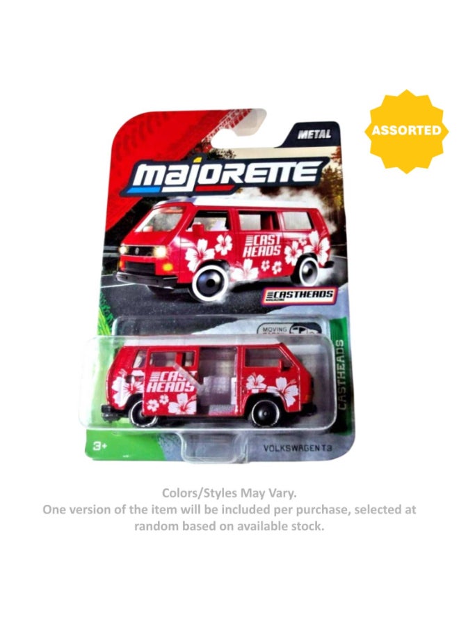 Majorette Castheads Series Volkswagen Premium Die-cast Car (1:64, Assorted) - Image 1
